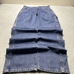 Y2k 2000s Wrangler Beyond Baggy Jeans Mens 32x34 Loose Wide Hamilton Carpenter